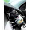 Bulldog Car Perfume Air Conditioning Air Outlet Aromatherapy Car Fragrant Stone Car Cartoon Dog Head Decoration Ornaments