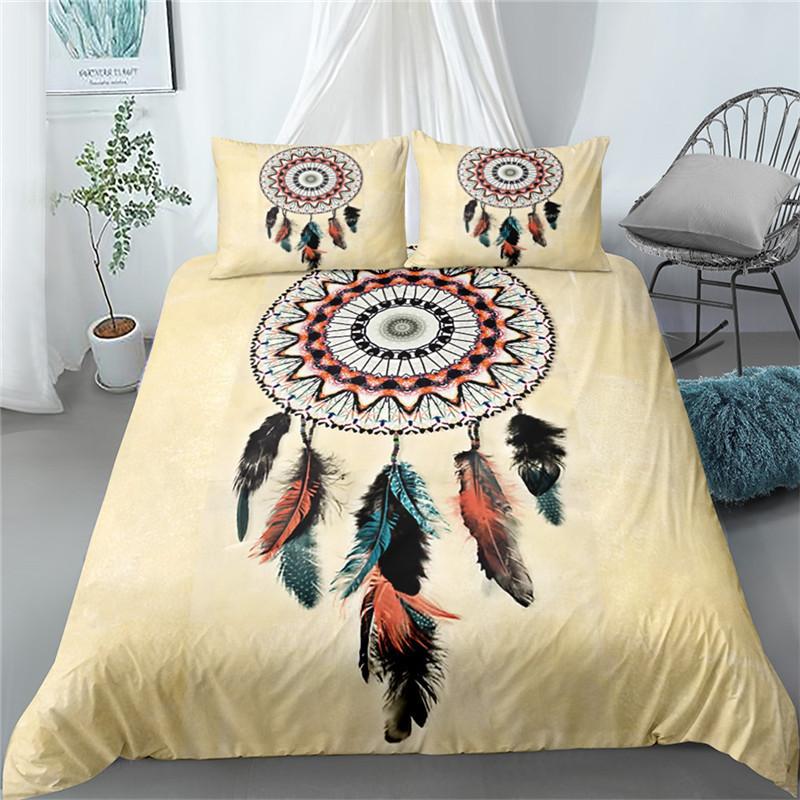 Dreamcatcher Ethnic  Bedding Set Single Twin Double Queen King Cal King Size Bed Linen Set