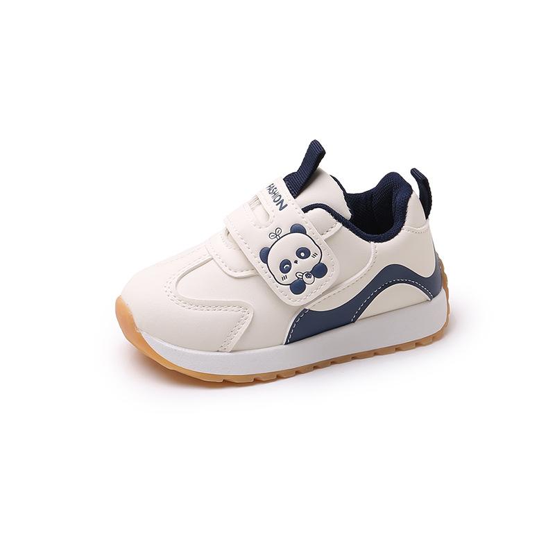 Baby sports shoes autumn new baby soft-soled toddler shoes one-year-old girl single shoes non-slip and anti-kick boys shoes