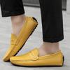 Fashion High Quality Moccasins Luxury Brand Loafers Men's Genuine Leather Shoes Designer Shoes Soft Sole Comfortable Casual Dress Shoes