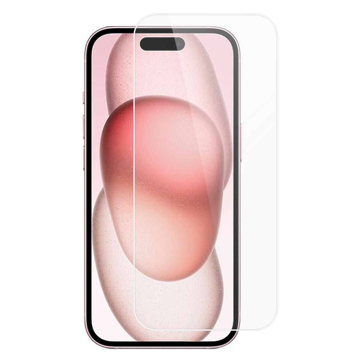 

ENKAY HAT PRINCE Протиударна плівка для iPhone 15, 9H 2.5D 0.26мм Високоалюмосилікатне скло Захисна плівка для екрану Type A