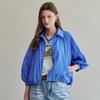 Shirring Volume Collar Zip Up Jumper Zf05qj005nh