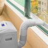 Air Conditioner Window Baffle Kit Portable Mobile Air Conditioning Exhaust Hose Kit Lightweight Accessories for Home Office Part