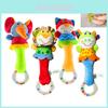 Babyfans Plush Animal Shaker With Colorful Beads Perfect For Sensory Development, Hand-eye Coordination, And Interactive Play