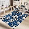 1PC soccer ball Extra Large Non Slip Floor carpet, Office, family, bedroom, Studio Large Area Rug Indoor Rugs, Vibrant Colors