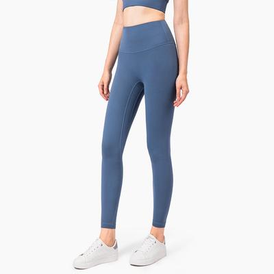 Mujeres Sólido Hasta El Tobillo Leggings De Yoga Pantalones De Entrenamiento De Talle Alto Levantamiento De Glúteos Leggings De Fitness Cómodos Deporte Correr Ejercicio Medias
