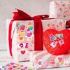 110/220 Pcs Heart Valentine Stickers for Wedding Anniversary Craft Valentine Love Sticker for Girls Activities Gifts Party Favor