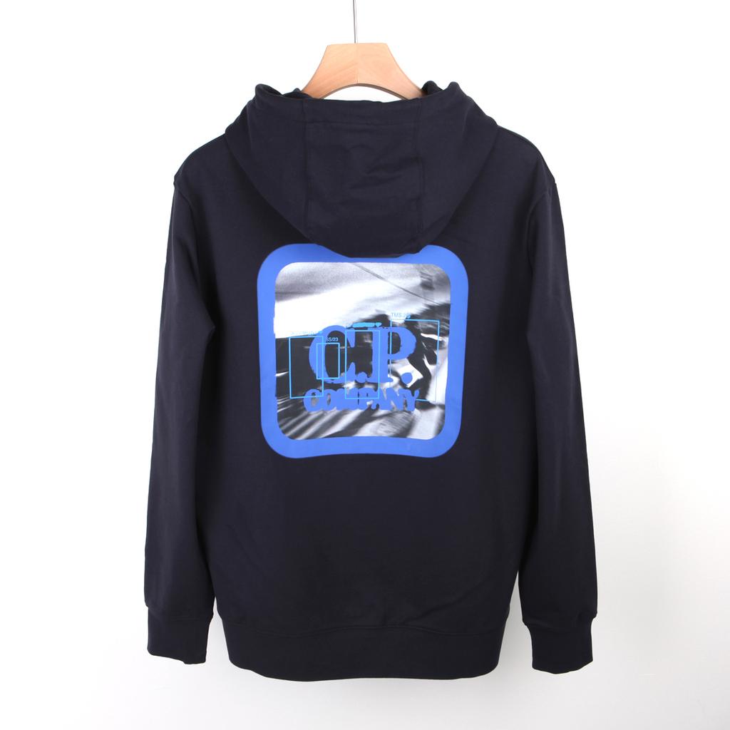★C.P. Company★ Metropolis Graphic Hood Navy 14CMSS208A0064 Buy 23SS CP Company Hoodie Metropolis Graphic Navy