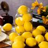 Artificial Yellow Lemon Fake Lemon, Artificial Fruit Home Decoration, Kitchen and Dining Table Cabinet Party Decoration