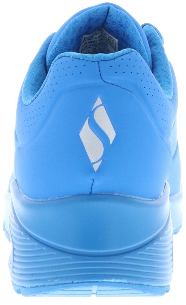 Skechers Uno Night Shades Women (73667) неоново-синие кроссовки