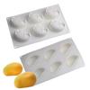Kreative Obstserie Silikonform Mangoform Zum Backen Schokolade Mousse Kuchen Eis Dessert Antihaft-Backform Kuchen