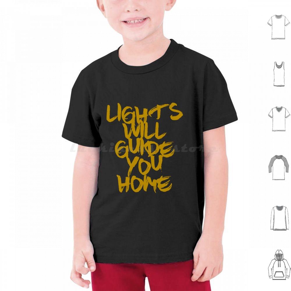 Lights Will Guide You Home T Shirt Big Size 100 Cotton Chris Music Music Of The Spheres Band Song