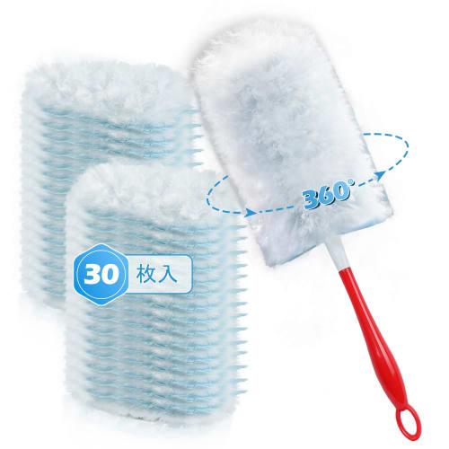 JEHONN Disposable Duster/Handy Mop with 30 Replacement Sheets, 360 Dust Removal, Handy Design, Suitable for Cars, Homes, TVs, Computers, and Blinds