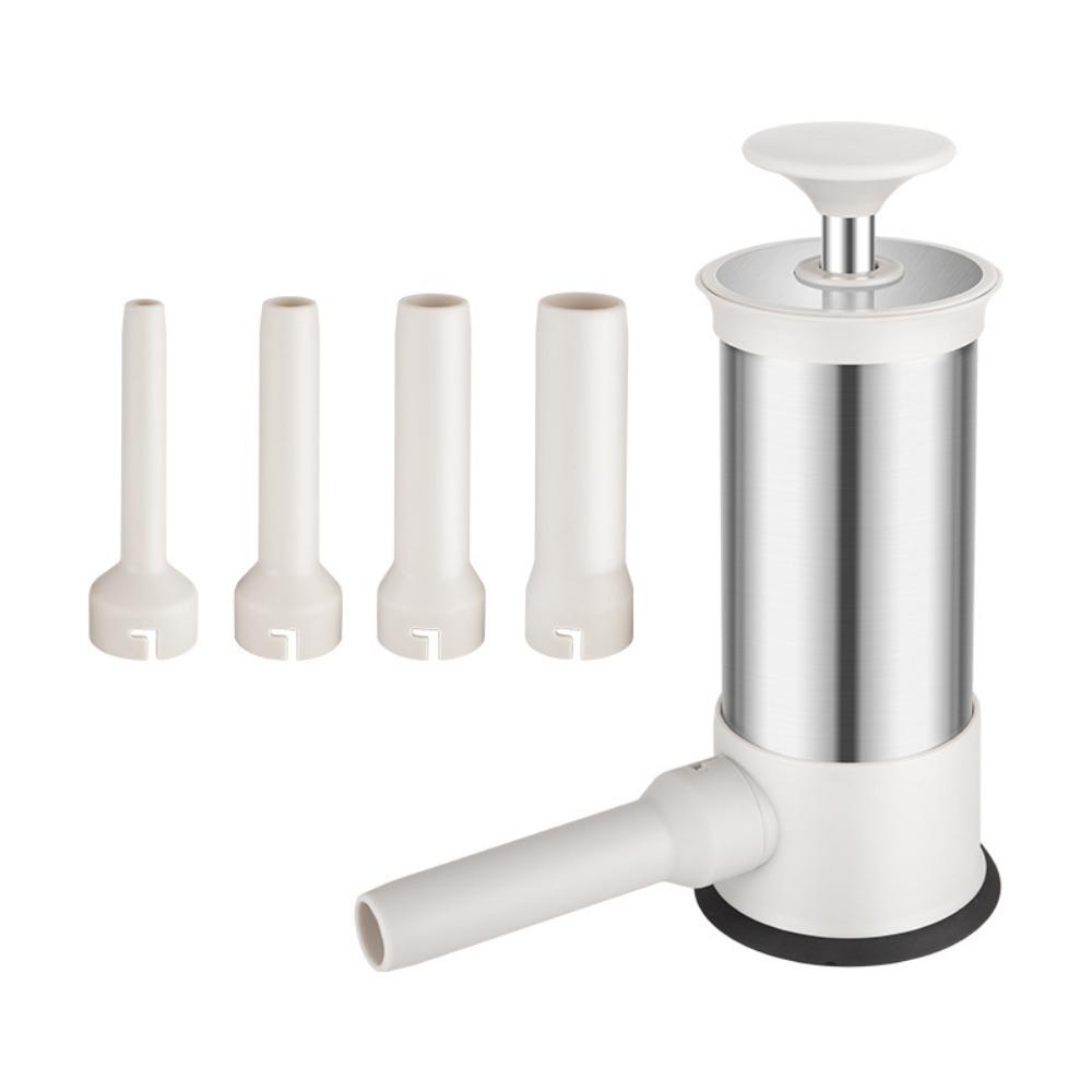 Stainless Steel Sausage Maker Press Type Meat Ball Mold Practical Sausage Filler  Home