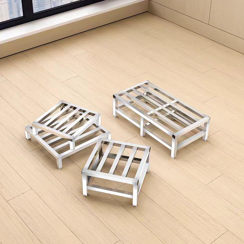 Регулируемая подставка для бытовой техники из нержавеющей стали с универсальными колесами для стиральных машин и холодильников 2930₽