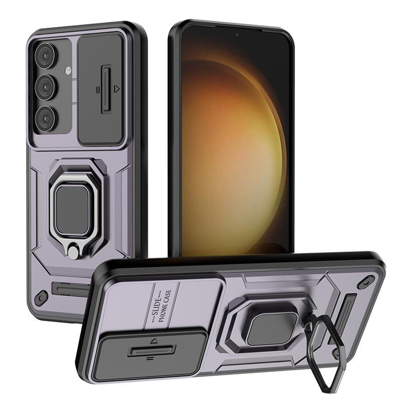 Armor Case For Samsung Galaxy S25 S24 Plus Ultra Heavy Duty Shockproof Anti-Scratch With Ring Holder Phone Cover