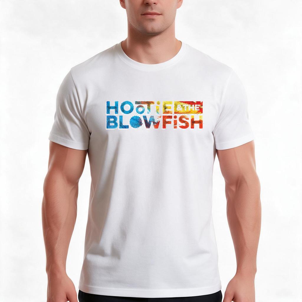 Hootie And The Blowfish Logo Tshirt Summer Casual Cotton Tee Oversized Streetwear Tops Vintage Graphic Print 100 Cotton