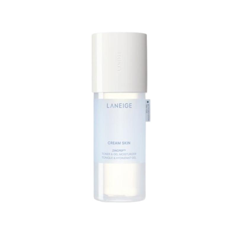 Laneige Cream Skin Zincpept Toner & Gel Moisturizer 170ml – Oil Control Hydrating Toner, Lightweight Gel Cream Skin 170ml