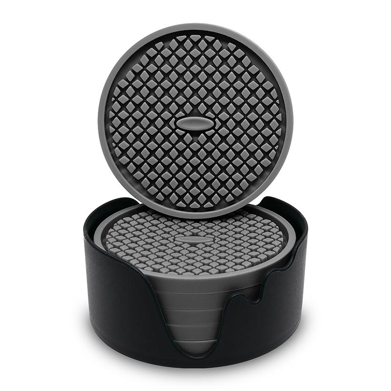 

Утолщенная ромбовидная решетка из силикона, подставка под стакан, изоляционный коврик для напитков с подставкой для подноса, защитная накладка для рабочего стола