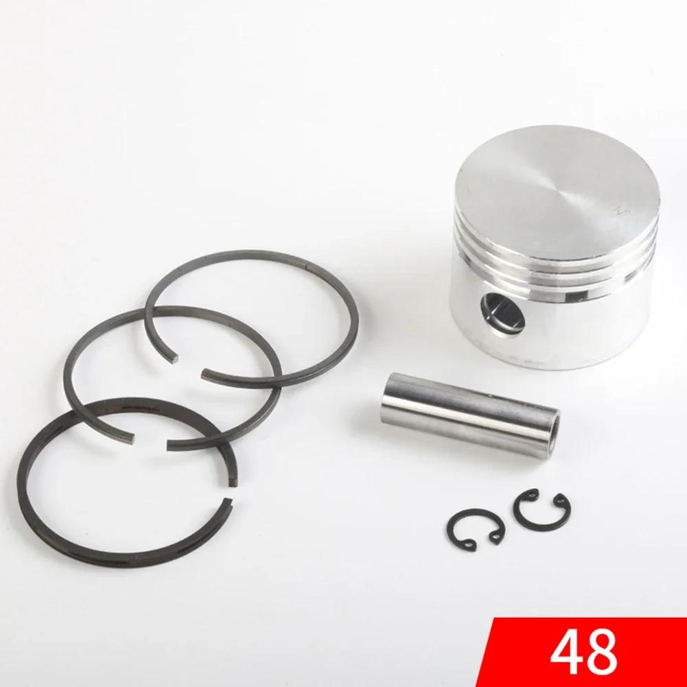 High Performance Air Compressor Piston Kit with Essential Accessories Including Pins and Circlips for Effective Repairs