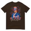 Make 4th Of July Great Again Patriotic Firework Donald Trump TShirt