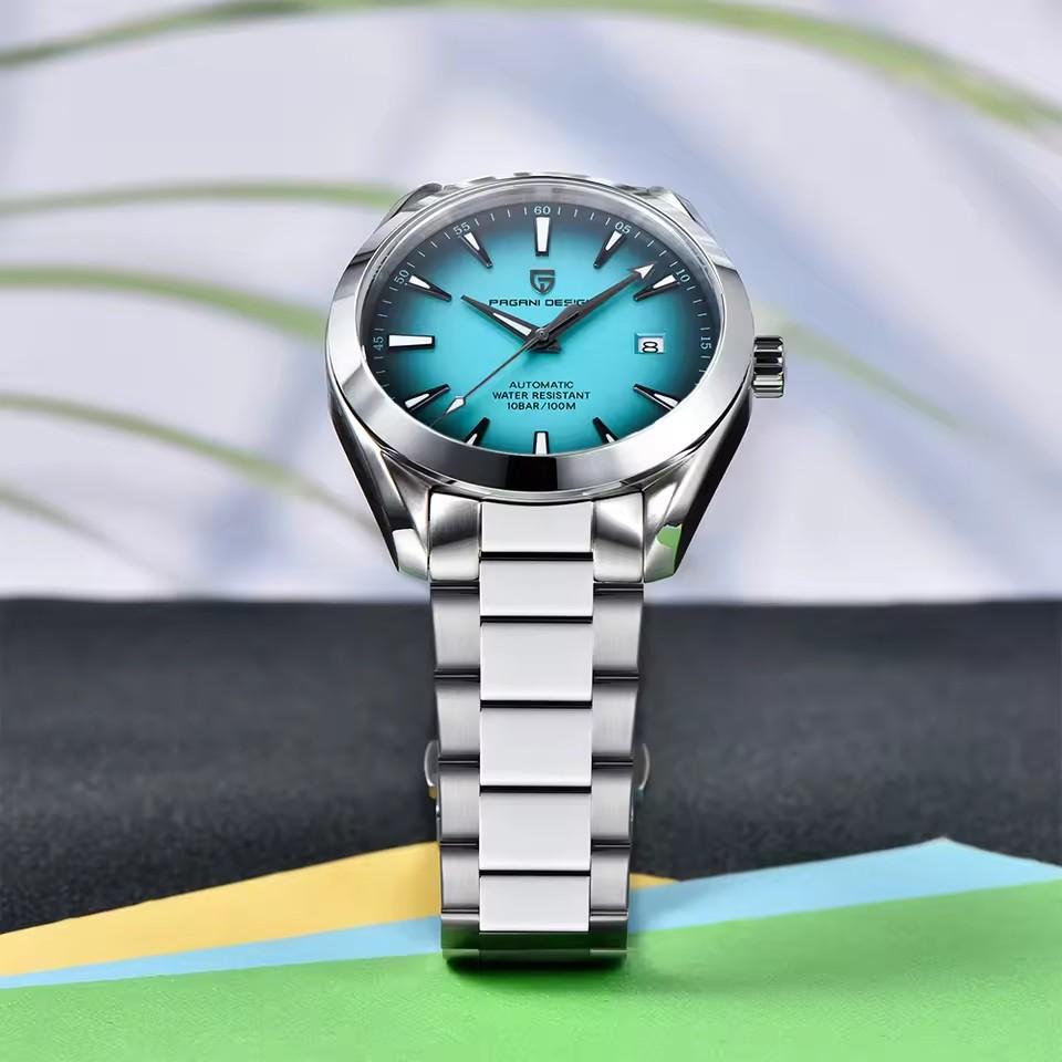 New PAGANI DESIGN 40MM Business Men Mechanical Watch Luxurys Sapphire Glass Automatic Watches 100M Waterproof Watch for Men