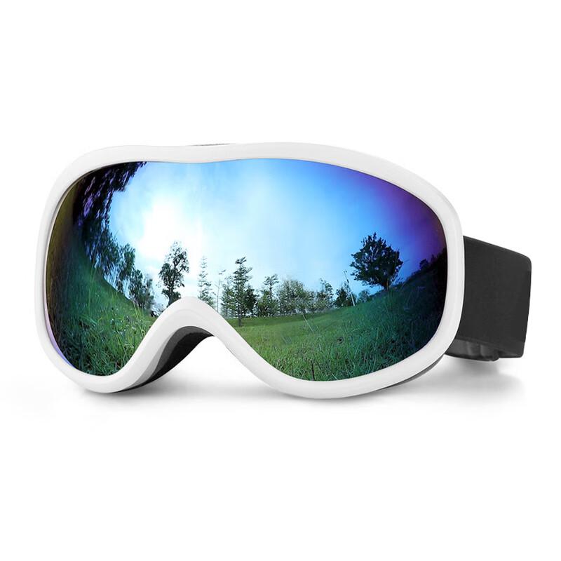 SPOSUNE Double-Layer Anti-Fog Ski Goggles One Size