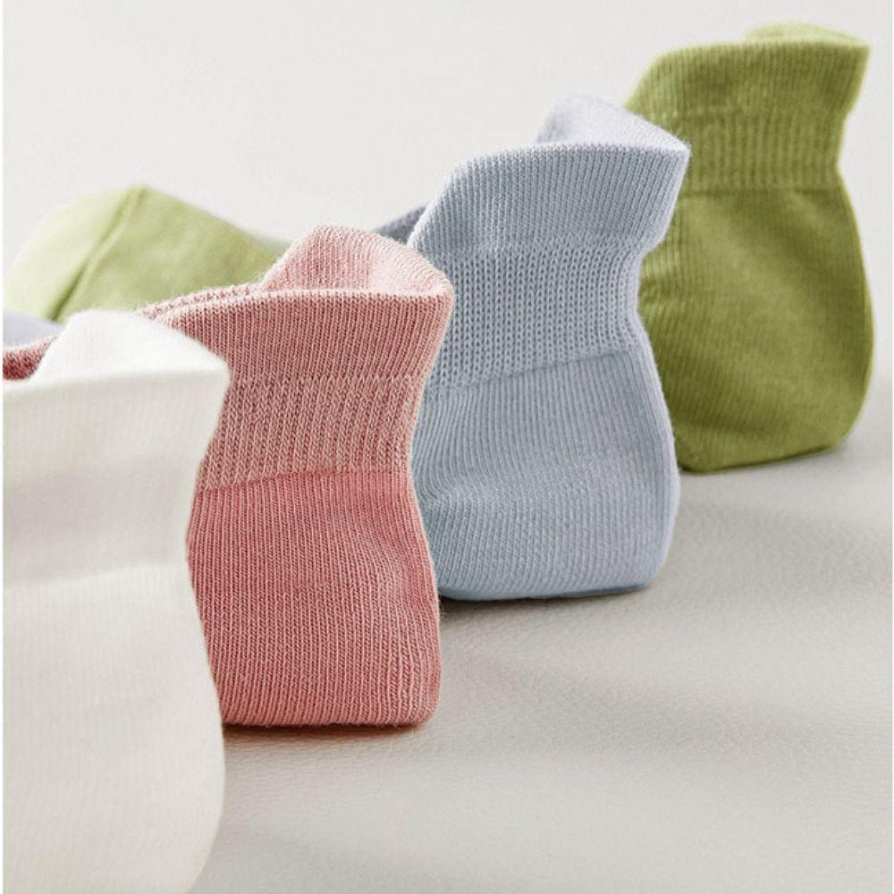 10Pairs Korean Style Invisible Boat Socks Candy Color Ear Lifting Socks Mesh Short Socks  Daily