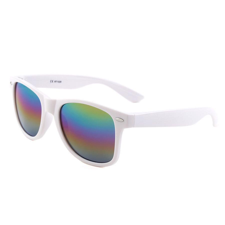 Brand cool sunglasses New white pc frame Glasses Men Women Sun Glasses Sun Goggles Eyewear Unisex Sunglasses