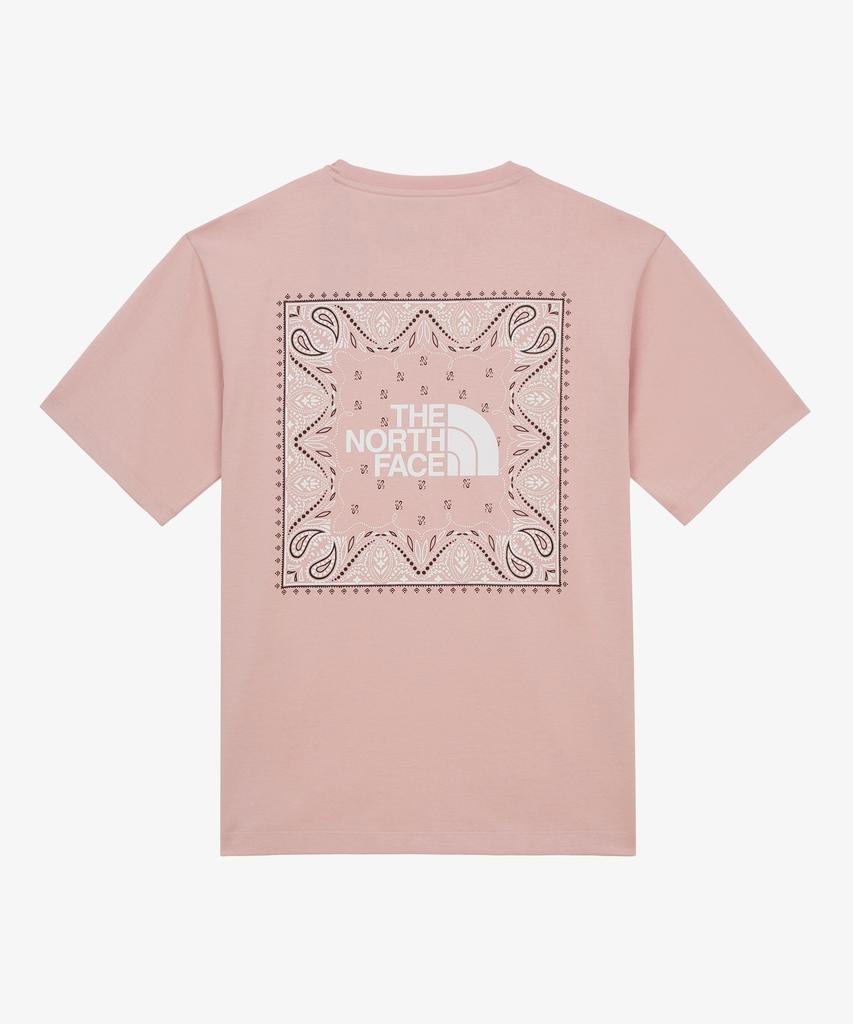 Noseupeiseu Nt7Ur13C Men'S Bandana Short Sleeve T-Shirt Pale_Pink