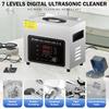 3L/0.8 gal 7 Levels Digital Ultrasonic Cleaner with 100W Heater & Timer, 120W Power, Degas for Jewelry, Glasses, Home Use