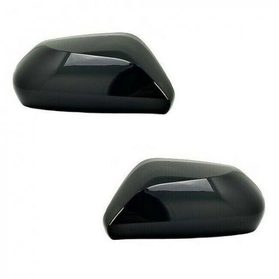 For 2018     Toyota Camry Gloss Black Side Mirror Covers Overlay