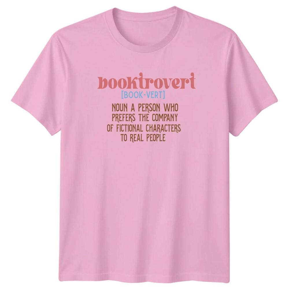 Booktrovert Noun A Person Who TShirt Bookworm Reading Birthday