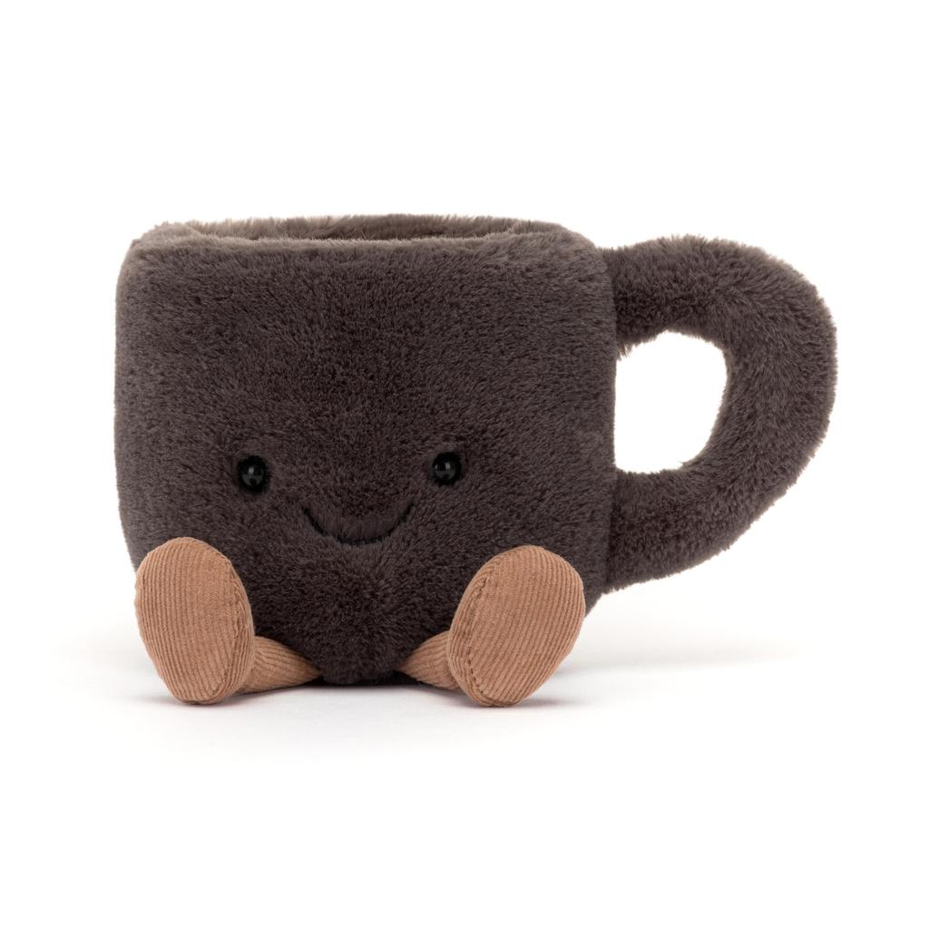 Jellycat Amusement Coffee Cup Plush Toy Drinking Plush Toy Fun Gift Idea 5.5" - -