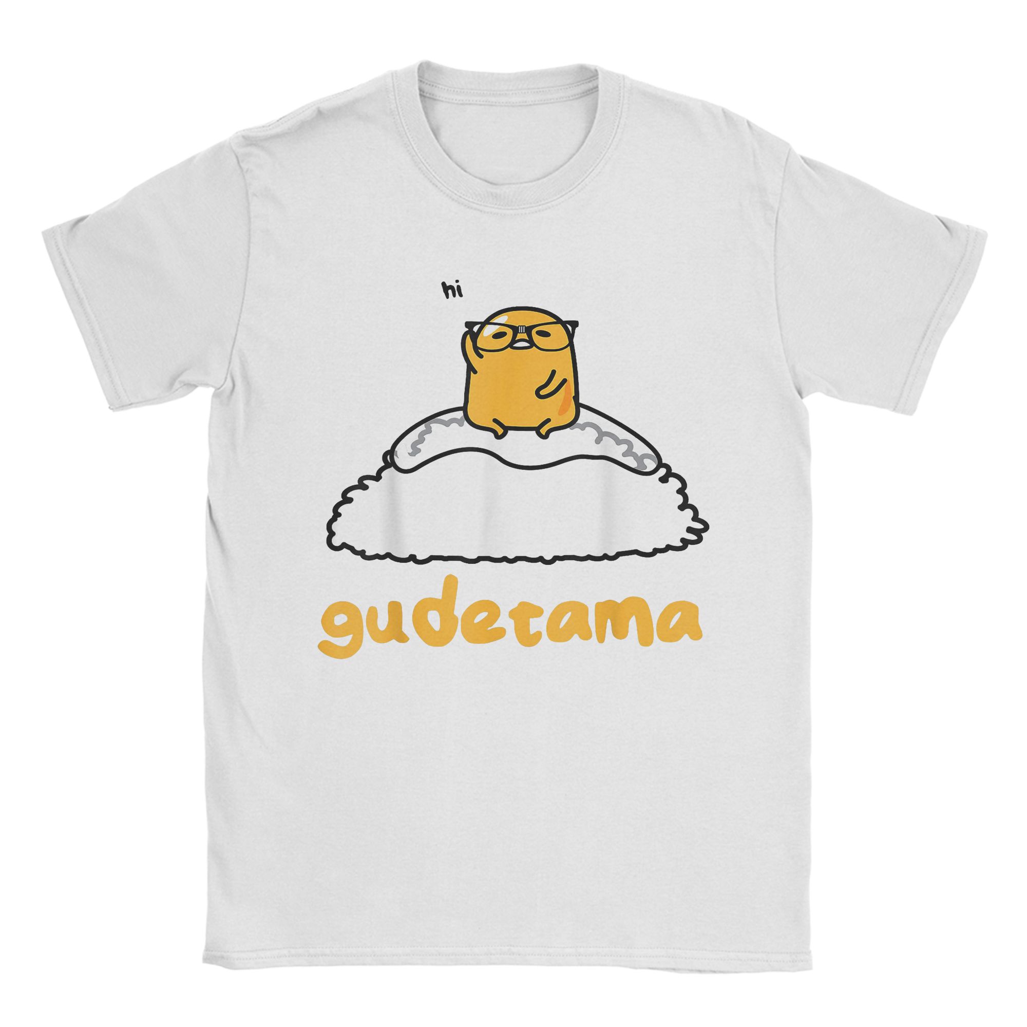 

Casual Gudetama More Sleep Tshirt Men Round Neck Short Sleeve Tops Shirts Cotton Summer TopsTops M