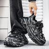 ins catwalk student sneakers platform heightened breathable dad shoes comfortable running shoes autumn