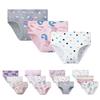 6pcs Cotton Triangle Underwear Comfortable Underpant Briefs Baby Triangle Pants for Little Girls Kids Fit