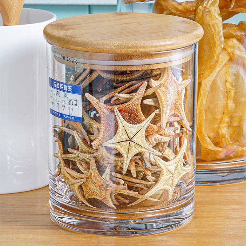 Transparent PC Acrylic Sealed Storage Jar