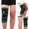 2Pcs Athletic Knee Pads Knee Protector Pressurized Elastic Sport Kneepad Support Fitness Gear Basketball Volleyball Brace