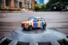 Toy East Tiny City Mini Cooper Art Car Stripe Finished Product HYP00004