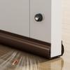 Dust Prevention Door Seal Strip Noise Reduction Door Strip Weatherproof Door Bottom Sealing Strip with Brush for Noise
