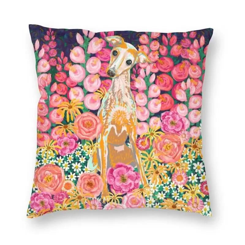 Greyhound Bedroom Sofa Cushion Cover Home Decor Pet Dog Living Room Lovers   Pillowcase