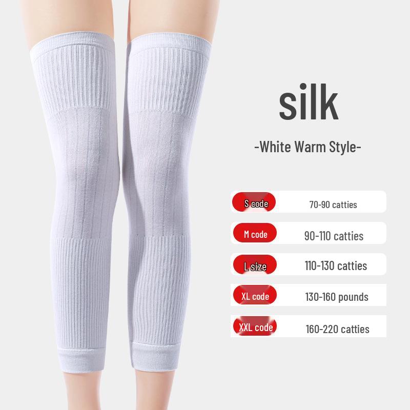 

Летние наколенники из тутового шелка - Легкие, Дышащие, Теплые, Бесшовные, Поддерживающие для мужчин и женщин Small