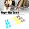 24 szt. Wielofunkcyjne Silikonowe Ochraniacze na Opuszki Palców Ochraniacze na Palce do Gry na Gitarze do Pracy Papierkowej
