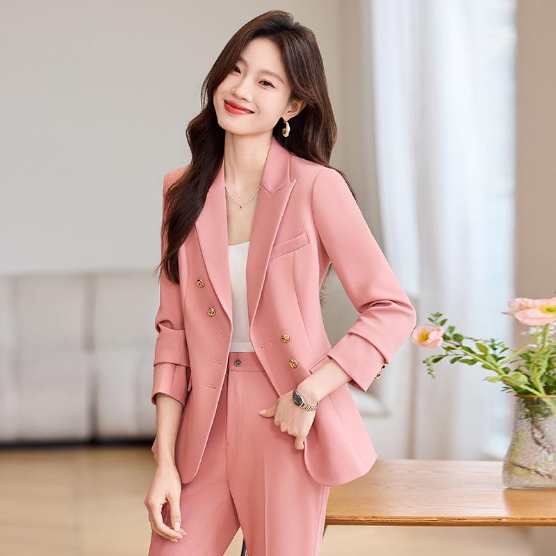 2026 Spring/Summer Women's Professional Suit Set: Elegant Workplace Trousers for a Stylish, Goddess-Inspired Look
