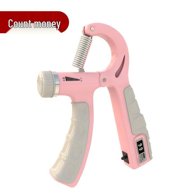 Verstellbarer elektronischer Handkrafttrainer für Männer – Professionelles Hand- und Fingertrainingsgerät mit Zählfunktion