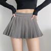 Saia plissada feminina sexy mini shorts saias verão moda vintage bottoms sólido casual fino a linha saia feminina mulher y2k roupas