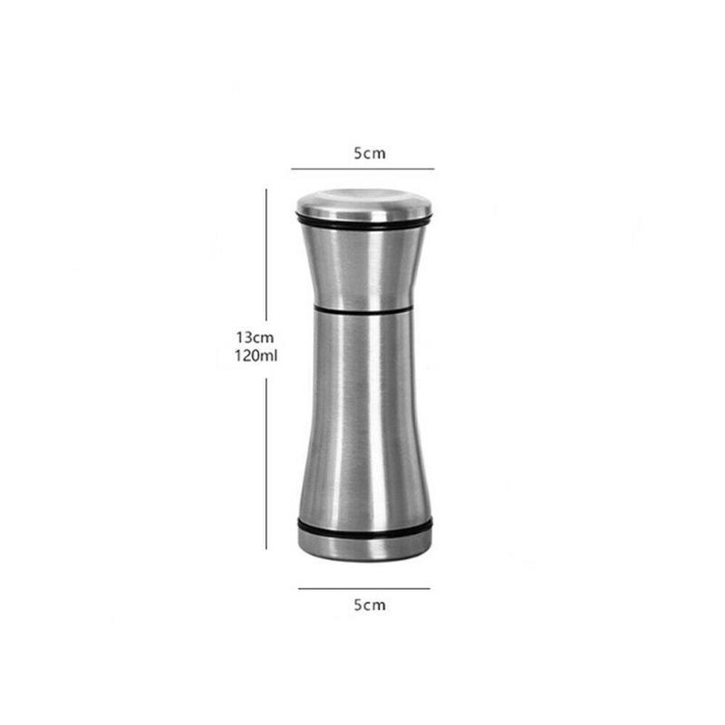 Macinasale Manuale In Acciaio Inox Con Macinatura Regolabile - Perfetto Per Pepe, Sale Grosso E Spezie - Design Elegante Da Cucina