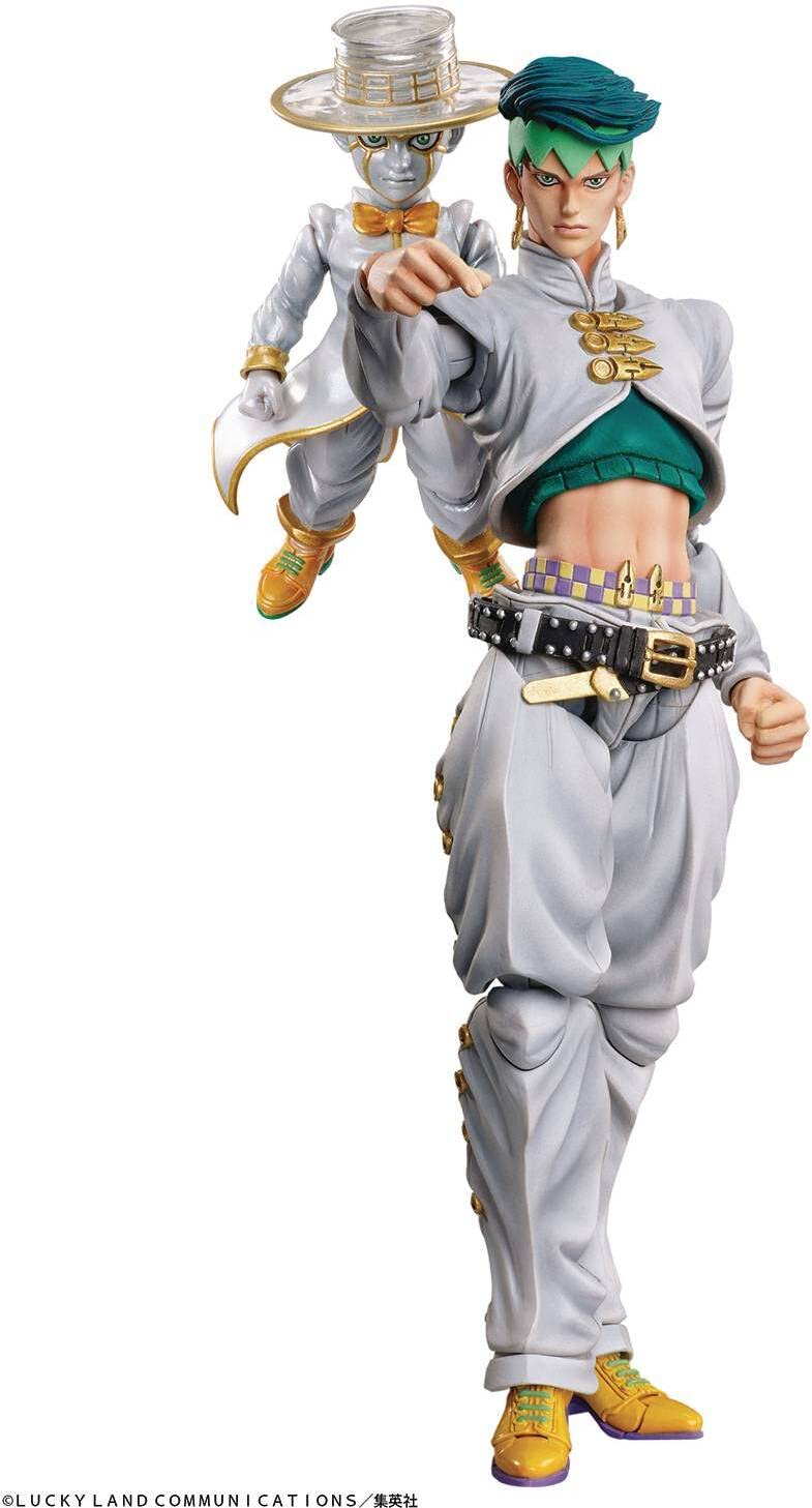 

Статуэтка Super Action JoJo s Bizarre Adventure Часть 4 [Рохан Кишибе и Heaven s Door] Приблизительно. 150 мм ПВХ, АБС и нейлон окрашенная подвижная фигурка ME21754