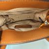 [Pre-Owned] Mercer Mini Brown Coated Canvas Monogram Crossbody Bag - Excellent #1L3OOT6